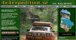 Desktop Screenshot of 4x4expedition.se